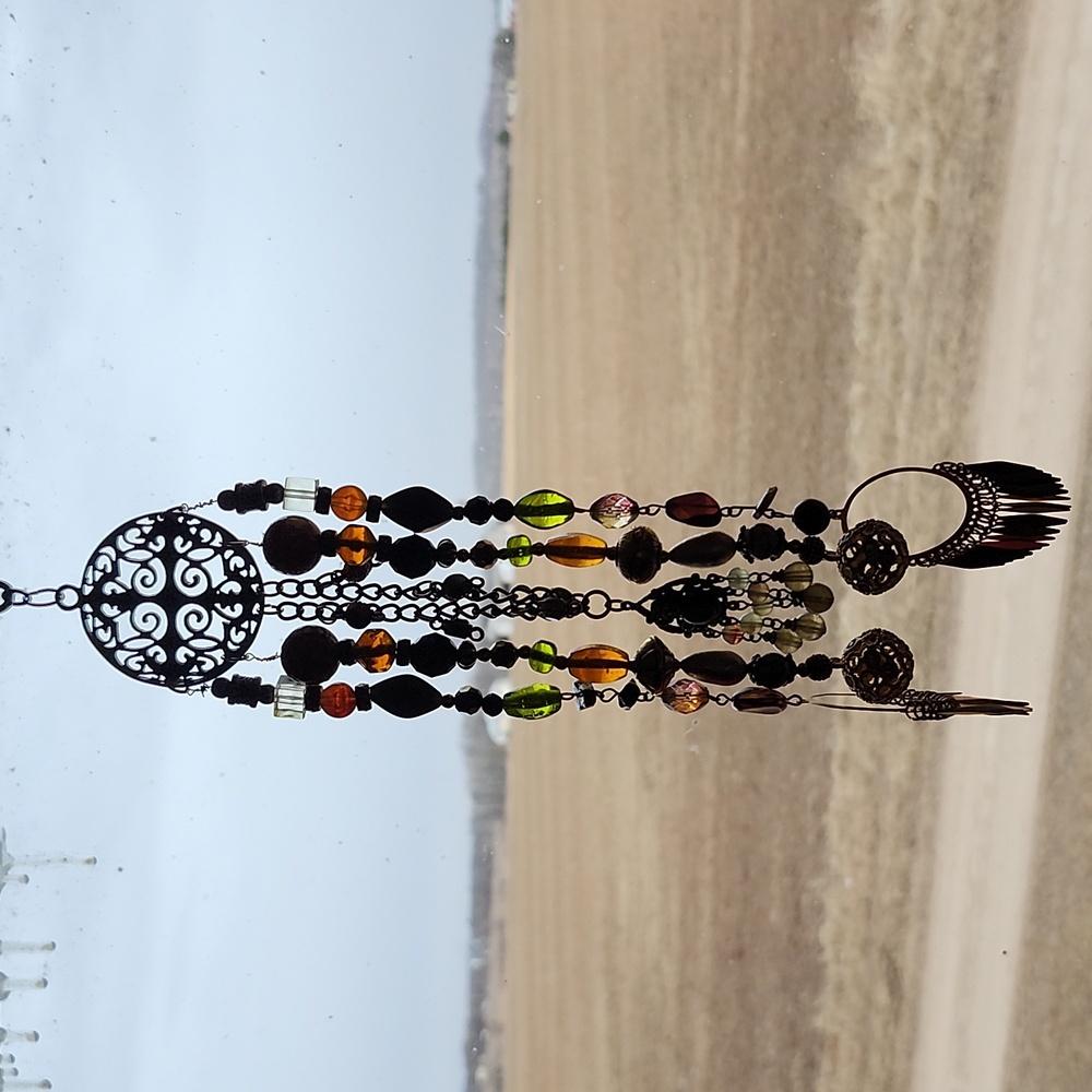 Handmade suncatcher or wall hanging